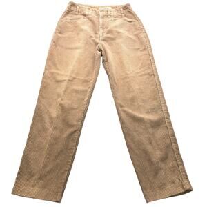 Vintage 90s The Gap Work Force Corduroy Pants Boys 10 27x28 Brown